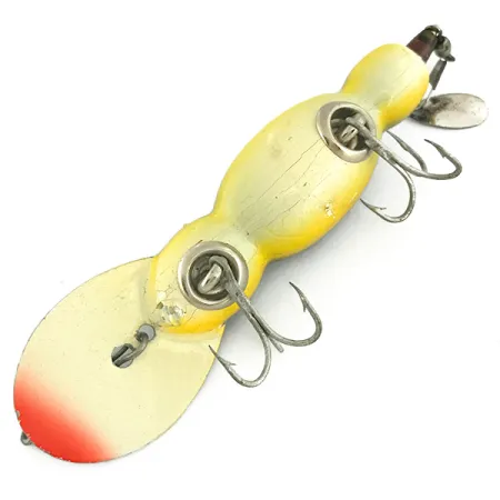 Bomber Water Dog Bete, Gulfläckig, 9g, Balsaträ, #6901