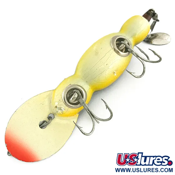 Bomber Water Dog Bete, Gulfläckig, 9g, Balsaträ, #6901