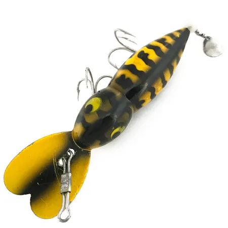 Whopper Stopper Hellbender Wobbler, Tiger, 12g, Tail Spinner, #6902