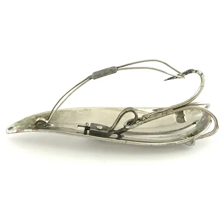 Weedless Larson Bait Fishtrap Skeddrag, Nickel, 17g, Vasskydd, #6909