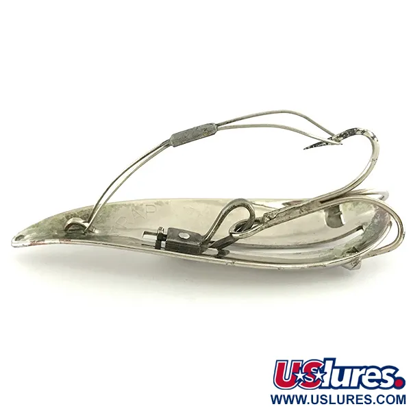 Weedless Larson Bait Fishtrap Skeddrag, Nickel, 17g, Vasskydd, #6909