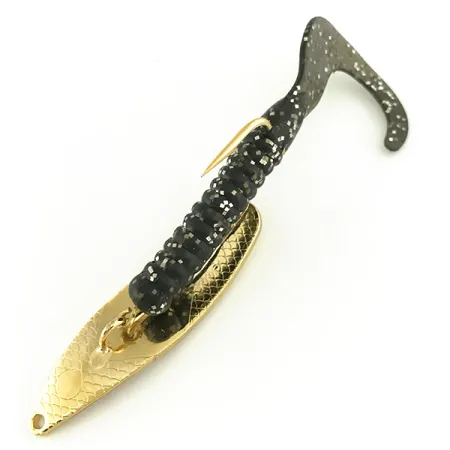 Mepps Timber Doodle 0 Skeddrag, Guld / Svart, 8g, Vasskyddat, #6915