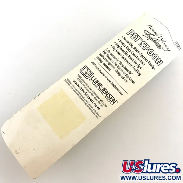 Luhr Jensen Pet Spoon 13 Skeddrag, Nickel, 5g, Utbytbar krok, #6924