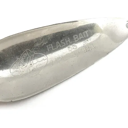 Nebco FlashBait 66 Skeddrag, Svart/Vit/Nickel, 21g, Vintage, #6929