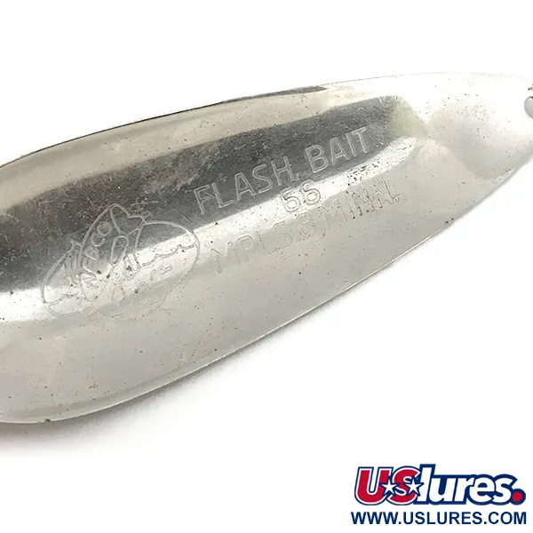 Nebco FlashBait 66 Skeddrag, Svart/Vit/Nickel, 21g, Vintage, #6929