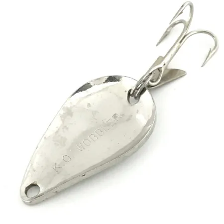 Acme K.O. Wobbler Skeddrag, Nickel, 7g, Sonic Flipper Tail, #6931