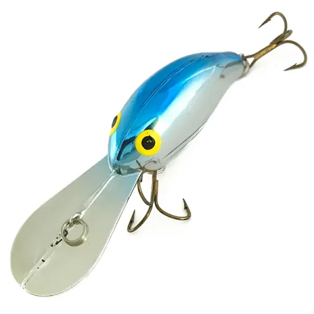 Bandit 300 Djupgående Crankbait, Silver / Light Blue, 8.5g, #6945