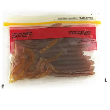 Zoom Super Salt Plus Jigg, Motor Oil Chartreuse, 15cm, UV, #6954