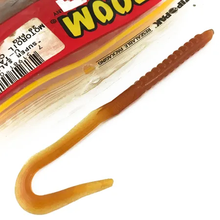 Zoom Super Salt Plus Jigg, Motor Oil Chartreuse, 15cm, UV, #6954