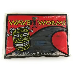 Wave Worms jigg 6-pack