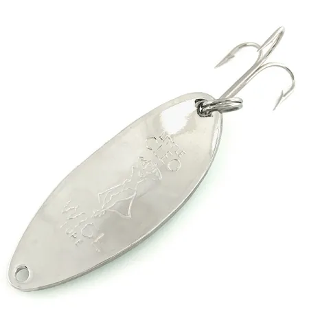 Seneca Little Cleo (Hula Girl) Glow Skeddrag, Vit/Grön/Nickel, 18g, #6969