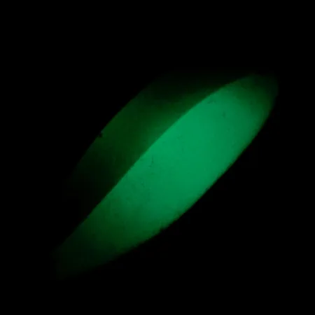 Seneca Little Cleo (Hula Girl) Glow Skeddrag, Vit/Grön/Nickel, 18g, #6969