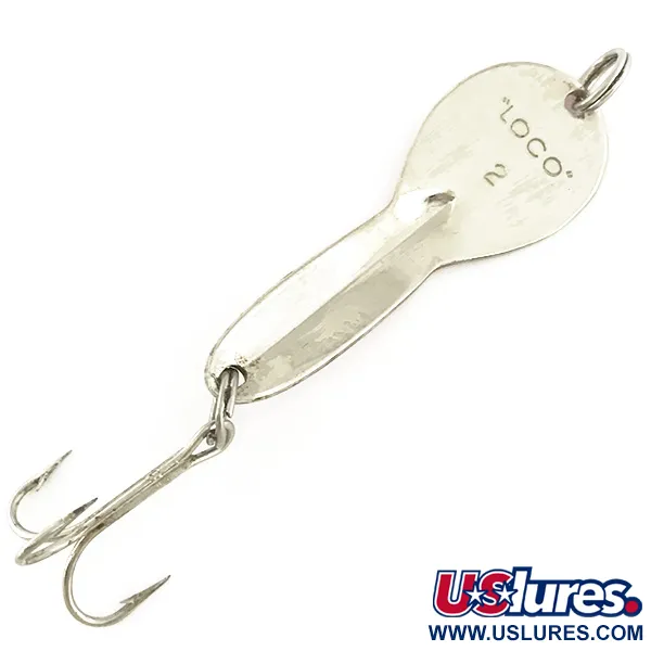 Loco 2 Glen Evans UV Skeddrag, Röd/Nickel UV Glow, 7g, UV-reaktiv, #6985