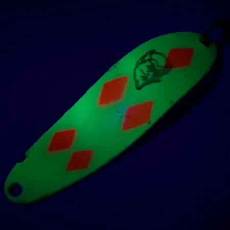 Dardevle Cop-E-Cat 7300 UV Skeddrag, Fluogul/Nickel, 10g, UV-Glow, #6988