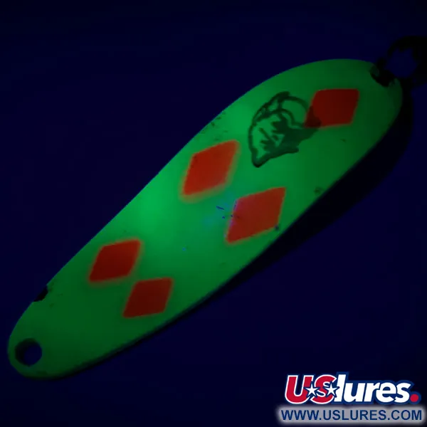 Dardevle Cop-E-Cat 7300 UV Skeddrag, Fluogul/Nickel, 10g, UV-Glow, #6988