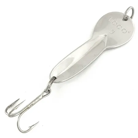 Luhr Jensen Loco 3 Skeddrag, Nickel, 17g, förnicklad, #7000