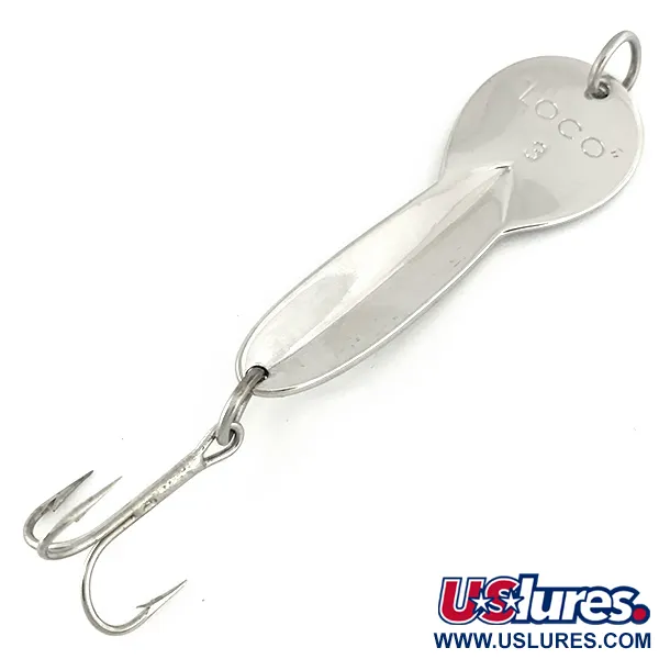 Luhr Jensen Loco 3 Skeddrag, Nickel, 17g, förnicklad, #7000