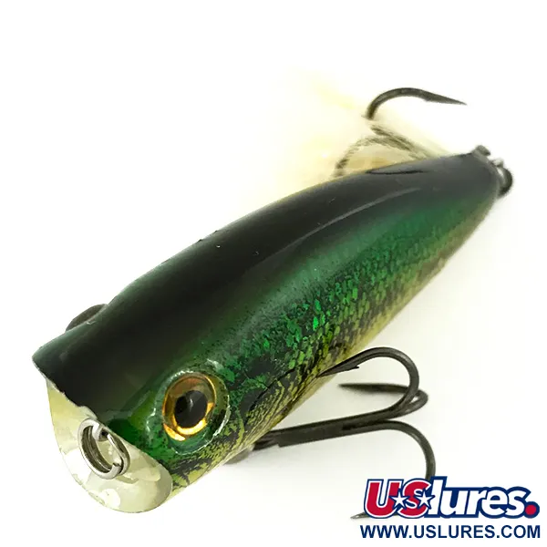 Heddon Excalibur POP'N IMAGE Popper, Bull Frog, 9g, Fjäderkrok #7006