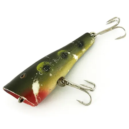 Creek Chub Plunker Ytpopper, Frog, 5.5g, Vintage, #7011
