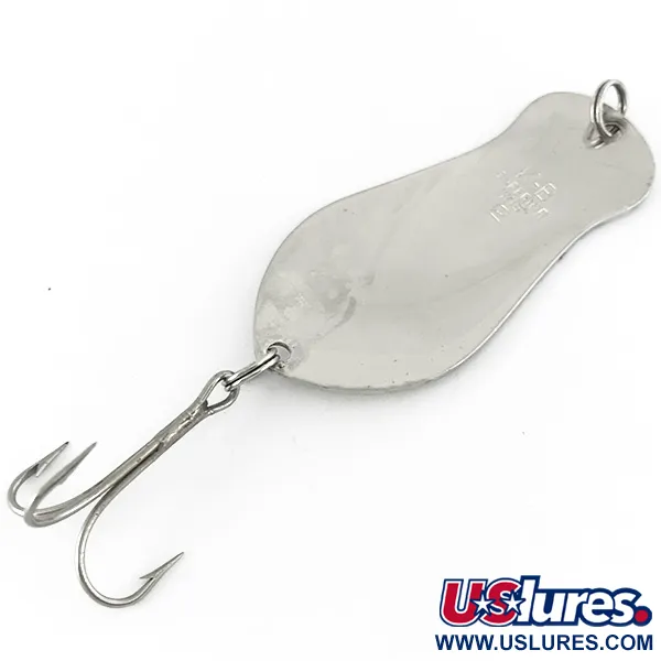 K-B Bait K-B Spoon 2 Skeddrag, Nickel / Blå, 14g, USA-Stämpel, #7026
