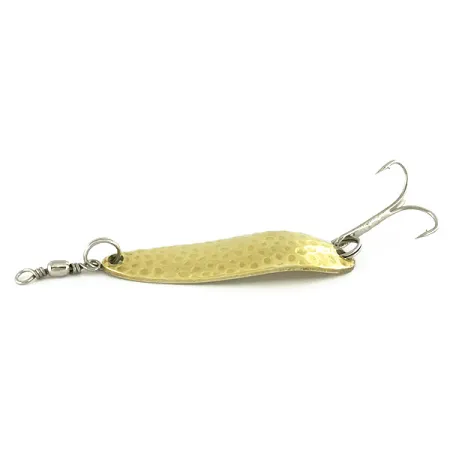 Luhr Jensen Krocodile Die #3 Skeddrag, Hamrat guld, 10g, Lekare, #7029