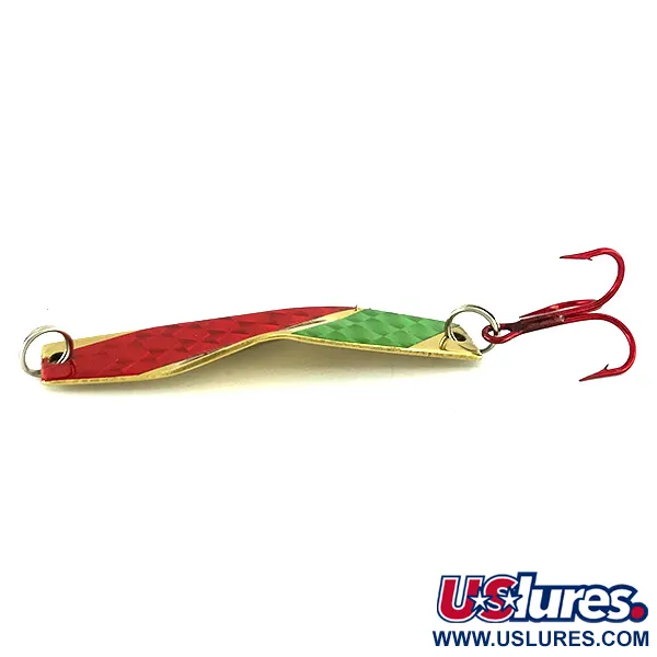 Z-RAY Lures Z-Ray Model 125 Skeddrag, Guld/Röd/Grön, 11g, #7031