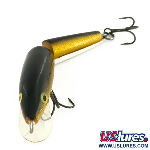 RAPALA Rapala Jointed J -9 Wobbler, Gold, 6g, Ledad, #7061