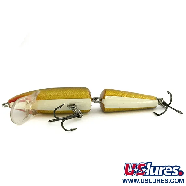 RAPALA Rapala Jointed J -9 Wobbler, Gold, 6g, Ledad, #7061