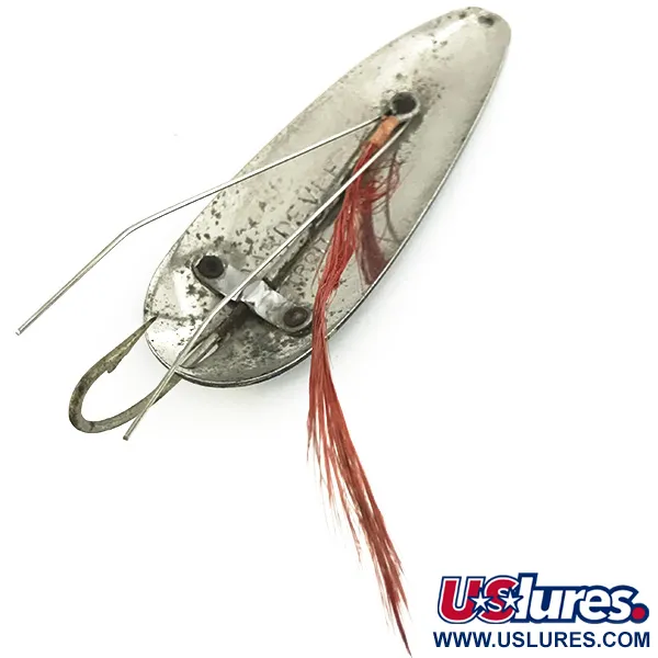 Eppinger Weedless Dardevle Skeddrag, Svart/Vit/Nickel, 28g, #7068