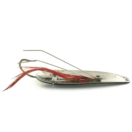 Eppinger Weedless Dardevle Skeddrag, Svart/Vit/Nickel, 28g, #7068