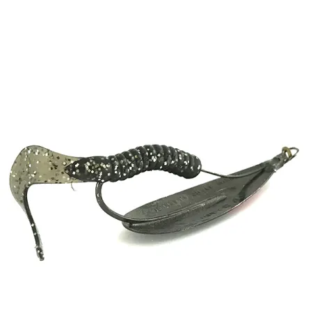 Weedless Johnson Silver Minnow Skeddrag, Svart / Röd, 14g, #7071