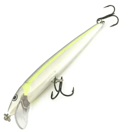 RAPALA HUSKY JERK Holo Wobbler, Silver-Gul, 10g, Svävande, #7079