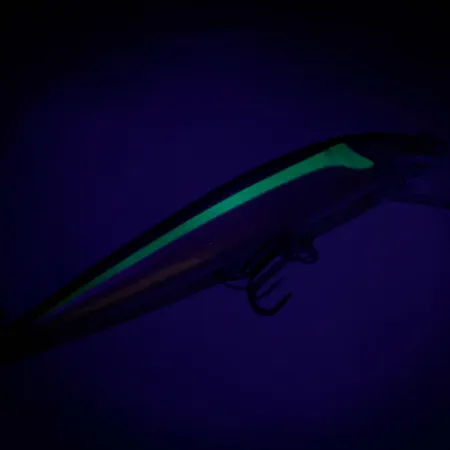 RAPALA HUSKY JERK Holo Wobbler, Silver-Gul, 10g, Svävande, #7079