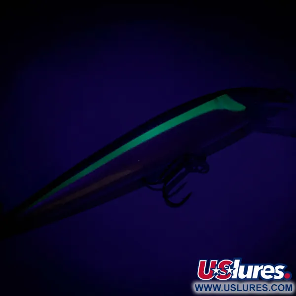 RAPALA HUSKY JERK Holo Wobbler, Silver-Gul, 10g, Svävande, #7079