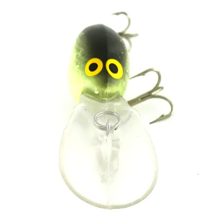 Norman DD 14 Deep Diver, Oliv/Lime, 16g, Rassel, #7081