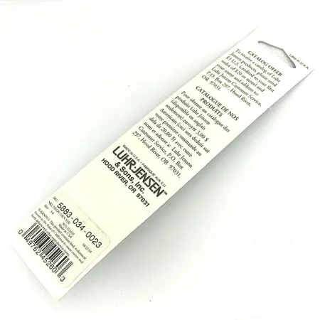 Luhr Jensen Deep Stinger Skeddrag, Silver / Grön, 21g, UV, #7085