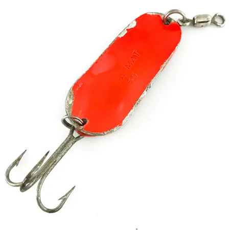 Gibbs Delta Kit-A-Mat #55 Skeddrag, Silver/Orange UV, 25g, UV-glöd, #7086