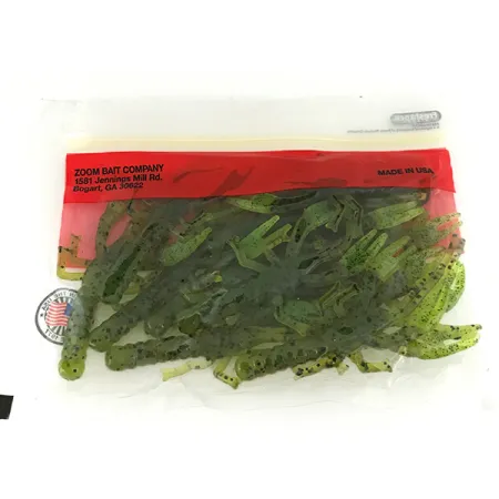 Zoom Lil Critter Craw Gummibete, Wat Seed / Chartreuse, 8cm, #7091