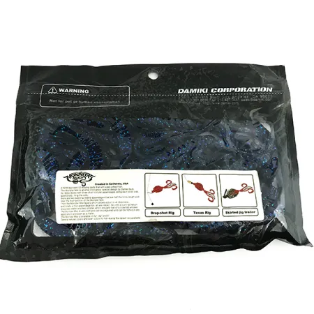Damiki Monster Miki Jigg, Blå, 18cm, Creature Bait, #7096