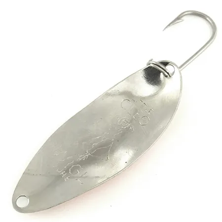 Seneca Little Cleo Glow trollingsked, Vit/Orange/Nickel, 5g, #7120