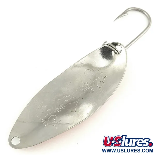 Seneca Little Cleo Glow trollingsked, Vit/Orange/Nickel, 5g, #7120