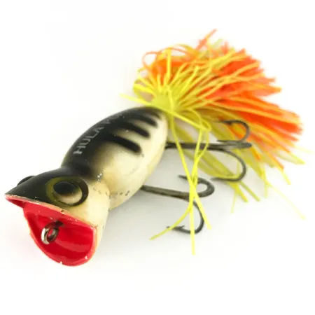 Fred Arbogast Hula Popper Ytbete, Frog, 14g, Gummikjol, #7126