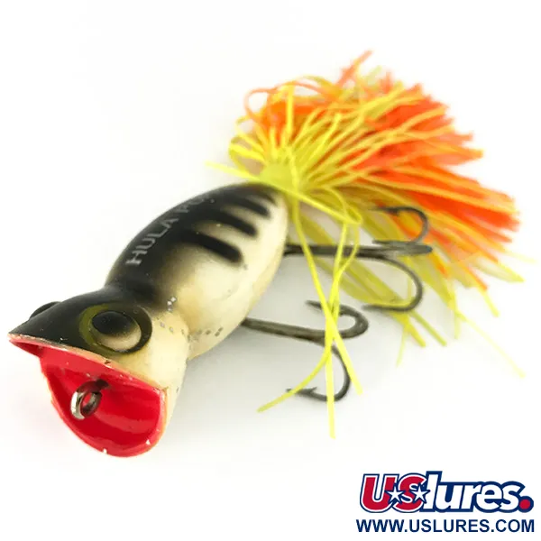 Fred Arbogast Hula Popper Ytbete, Frog, 14g, Gummikjol, #7126