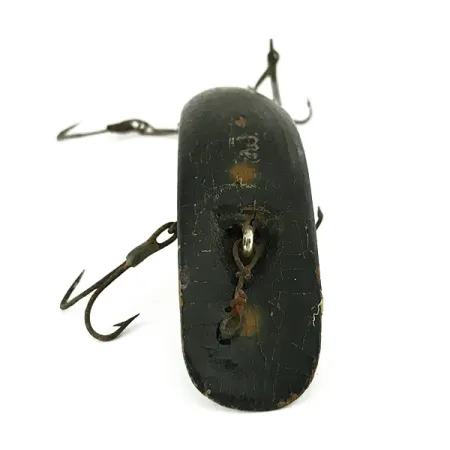 Helin FlatFish Trädrag, Svart-Gul, 10g, Spreader-Bar, #7127