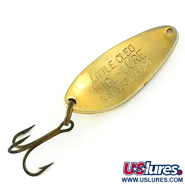 Seneca Little Cleo Skeddrag, Guld, 7g, Prisma-remsa, #7144
