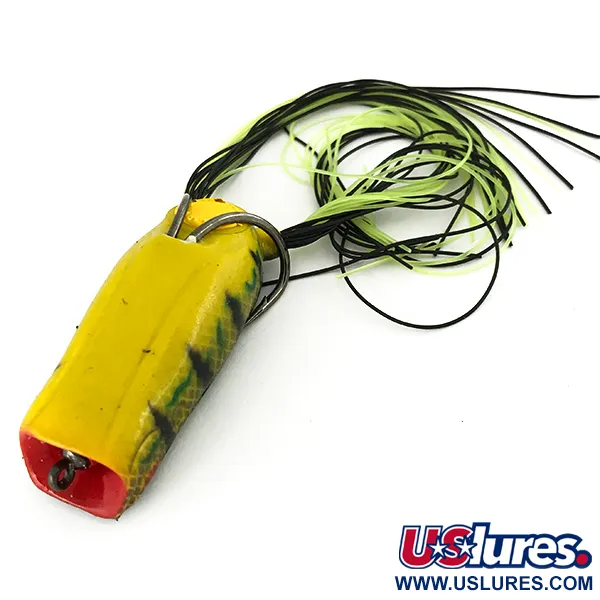 SPRO Dean Rojas Bronzeye Frog Popper, Abborre, 14g, Double Hook, #7148