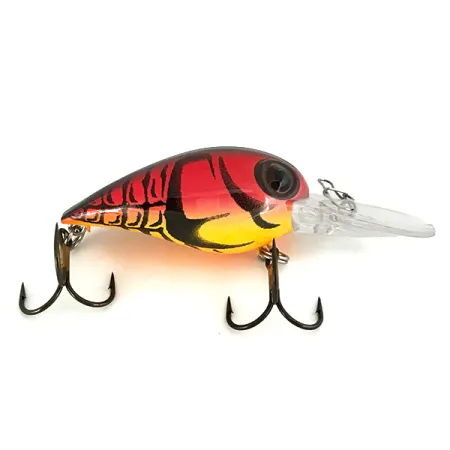 Storm Original Series Wiggle Wart Wobbler, Red, 11g, Rassel, #7155