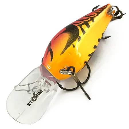Storm Original Series Wiggle Wart Wobbler, Red, 11g, Rassel, #7155