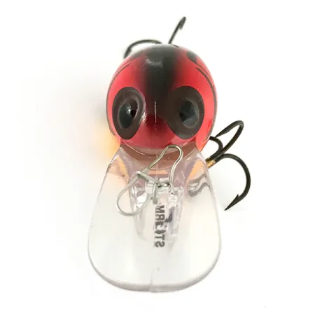 Storm Original Series Wiggle Wart Wobbler, Red, 11g, Rassel, #7155