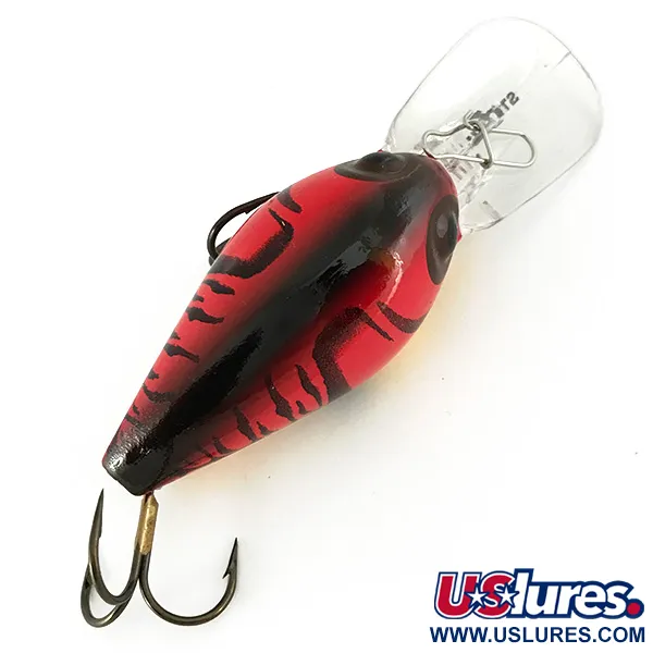 Storm Original Series Wiggle Wart Wobbler, Red, 11g, Rassel, #7155